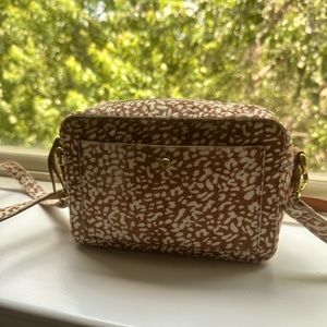 Madewell Calf Hair Animal Print Bag - image 1